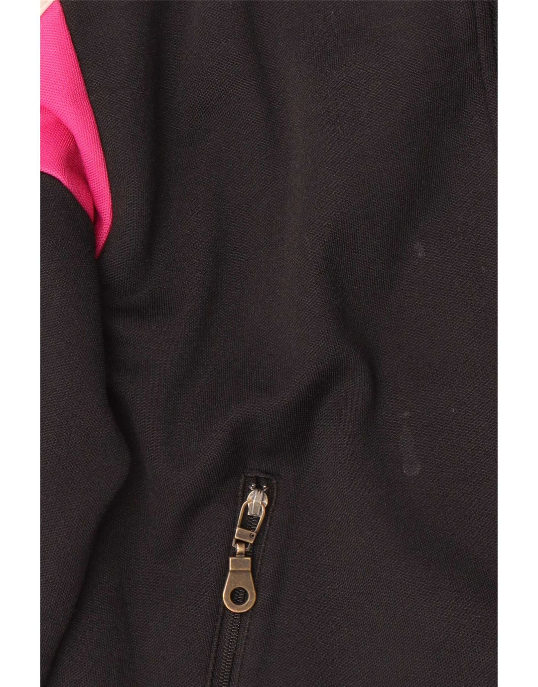 Γυναικεία αθλητική φόρμα Adidas Top Jacket UK 12 Medium Black Courblock Cotton