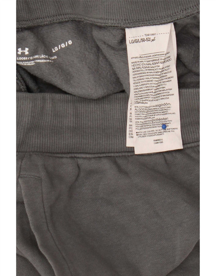 Ανδρικό αθλητικό σορτς Under Armour μεγάλο γκρι βαμβακερό