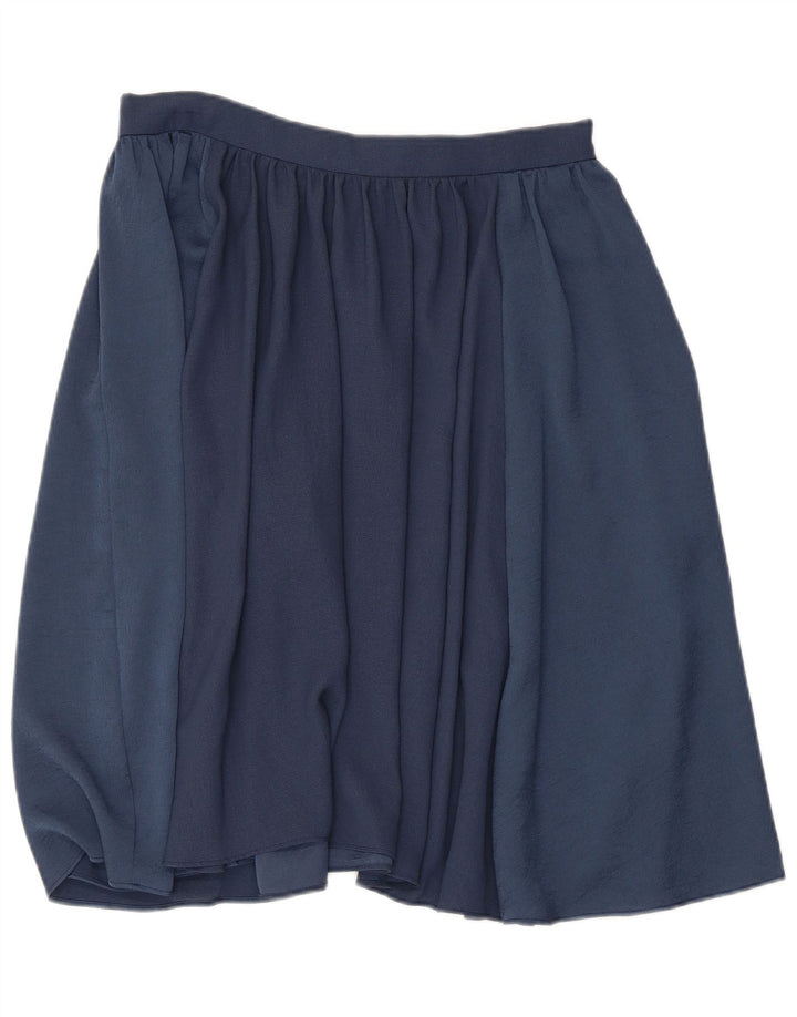 Zara Γυναικεία Φούστα με Flared Μεγάλη W32 Navy Blue