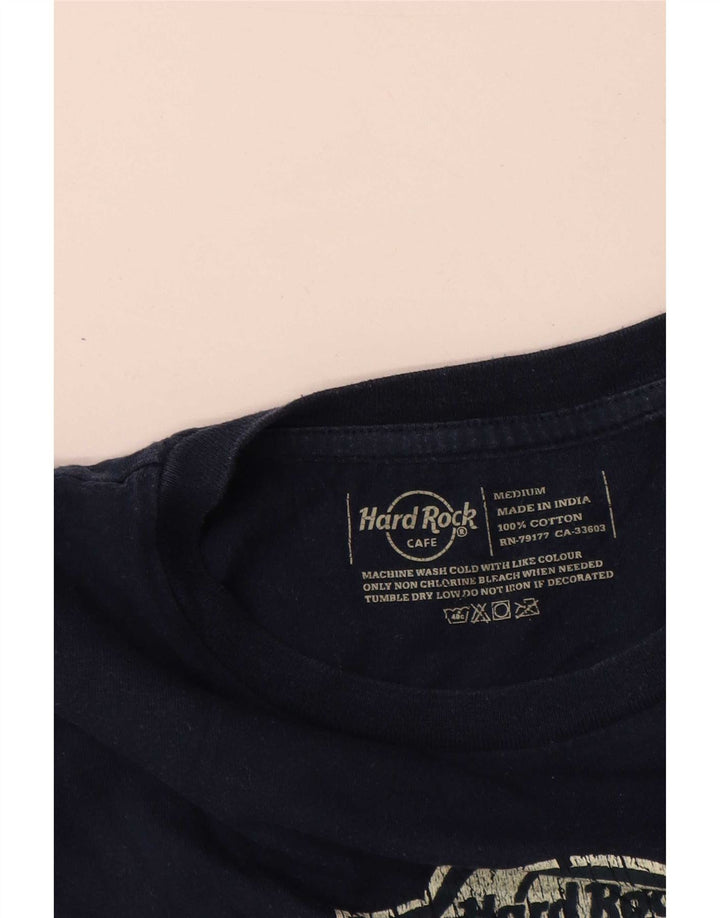 Ανδρικό γραφικό μπλουζάκι Hard Rock Cafe Top Medium Navy Blue Cotton