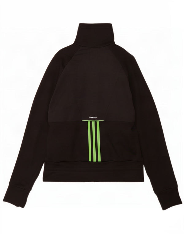 Adidas Γυναικεία φόρμα Climacool Top Jacket UK 14 Medium Black Colourblock