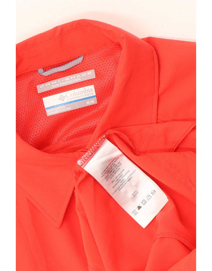 Columbia Γυναικείο πουκάμισο Omni-Shade UK 12 Medium Orange Polyester