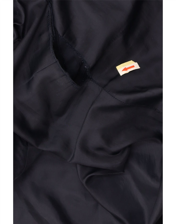 EASTEX Γυναικεία Τρομπέτα Φούστα UK 18 XL W36 Navy Blue Polyester