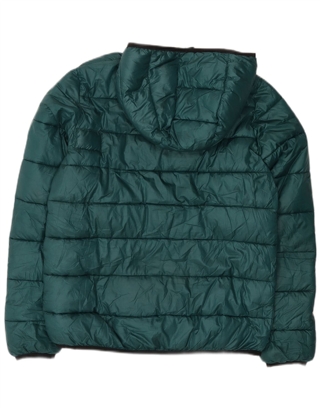 Champion Boys Hooded Jacket 15-16 Years 2XL Green Polyester