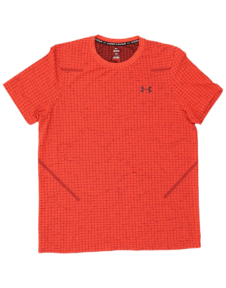 Under Armour Ανδρικό γραφικό T-Shirt Top μεγάλο κόκκινο νάιλον