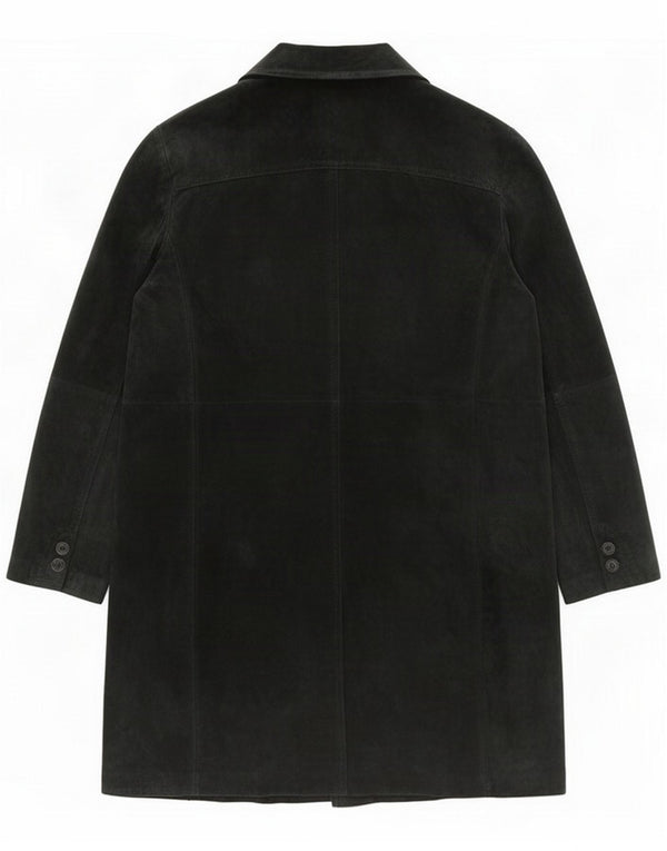 H&M Γυναικείο σουέτ πανωφόρι UK 26 4XL Μαύρο