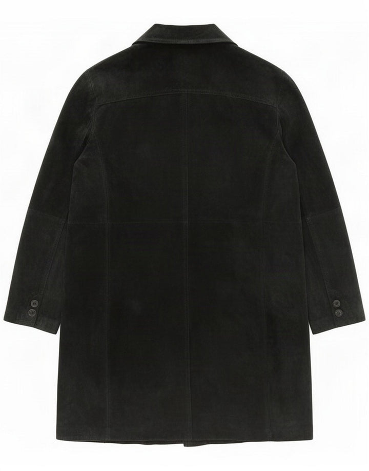 H&M Γυναικείο σουέτ πανωφόρι UK 26 4XL Μαύρο