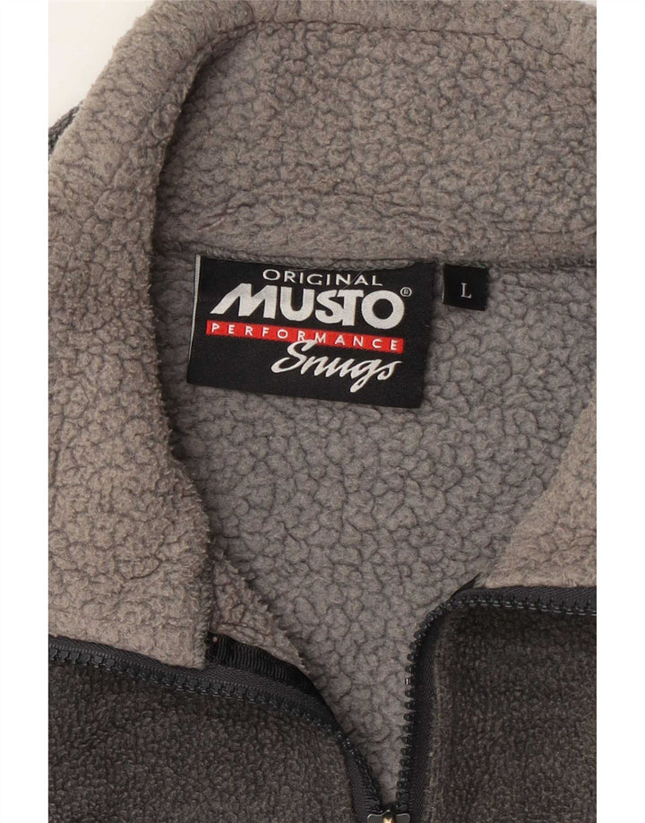 Musto Ανδρικό Fleece Jacket UK 40 Large Grey