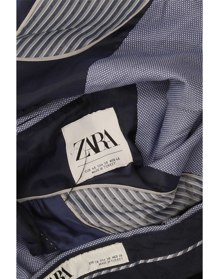 Zara Ανδρική φόρμα με 2 κουμπιά EU 48 Medium W32 L28 Blue