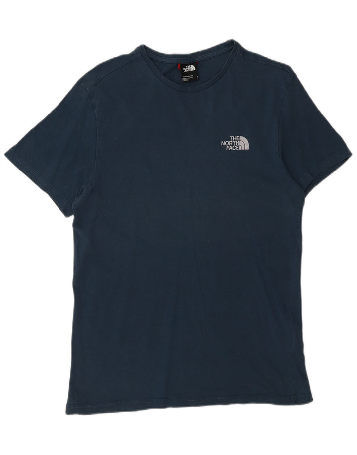 Ανδρικό T-Shirt North Face Top Small Blue Cotton