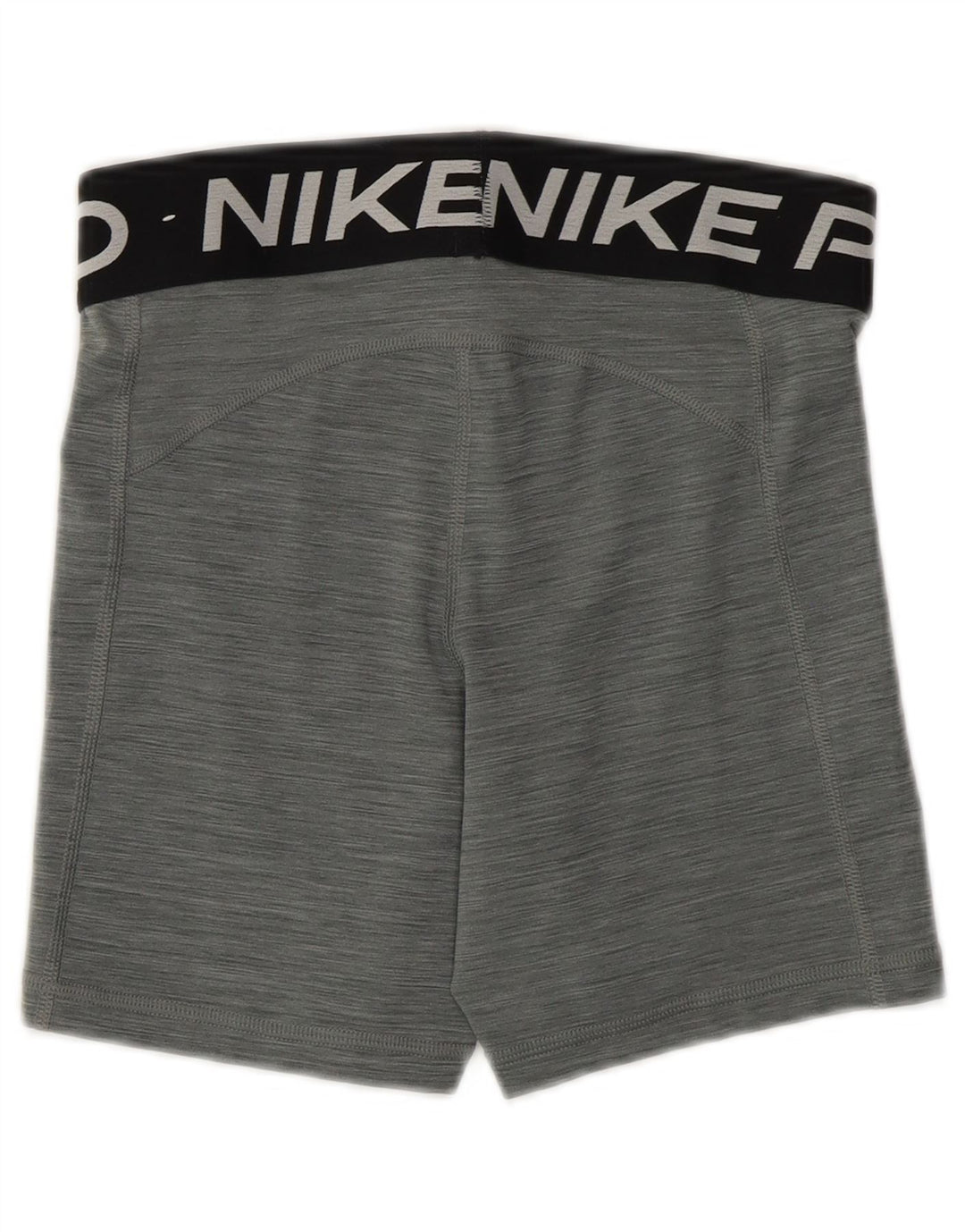 Γυναικεία γραφικά αθλητικά σορτς NIKE Dri Fit UK 10 Small Grey Polyester