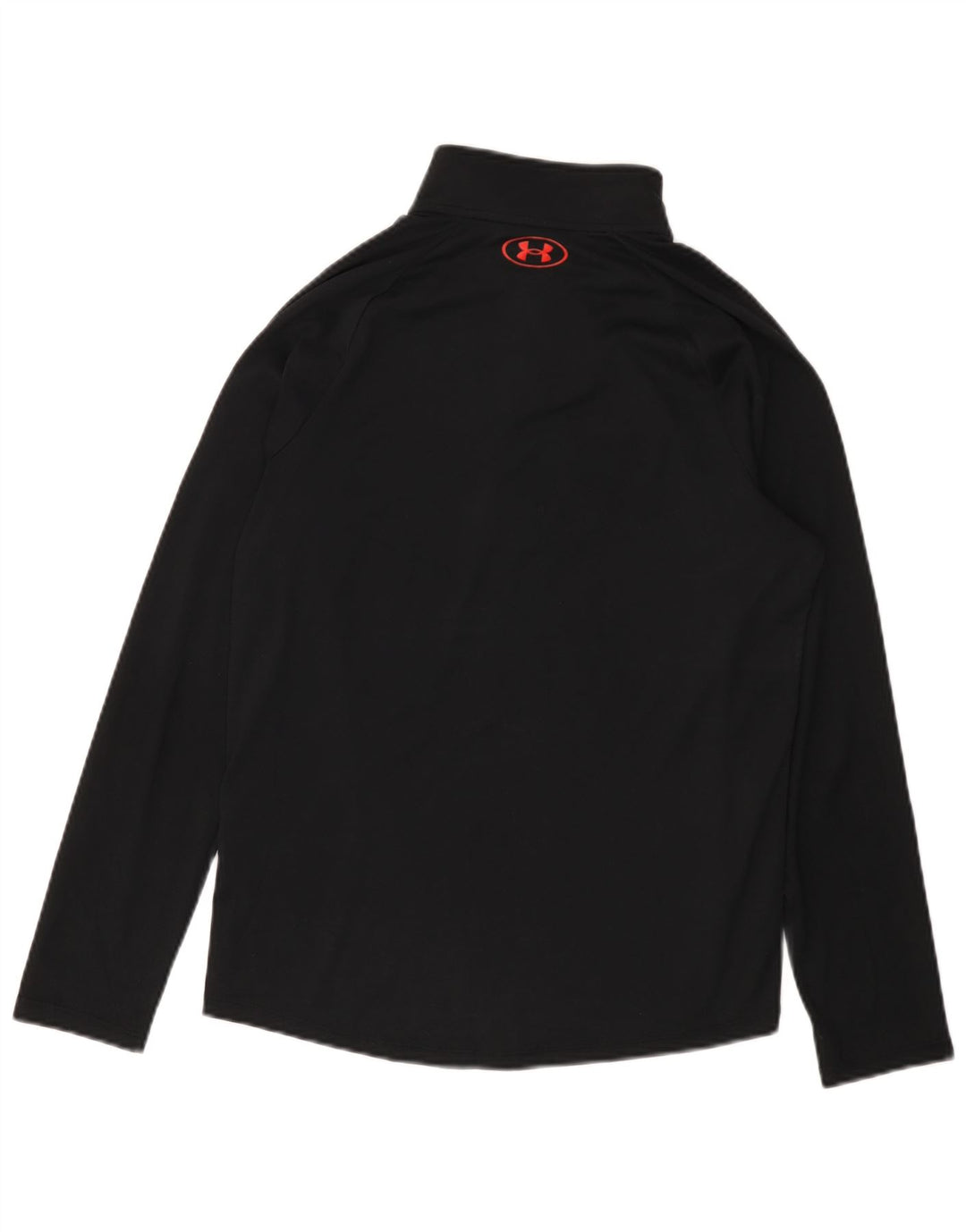 Ανδρική φόρμα πουλόβερ με φερμουάρ Under Armour Top Small Black Camouflage