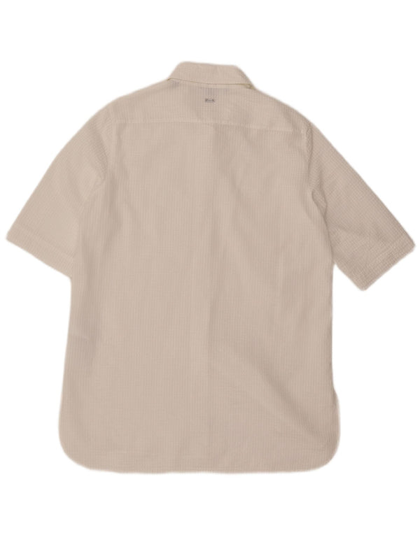 ARMANI EXCHANGE Γυναικείο πουκάμισο Φόρεμα UK 14 Μέτριο Λευκό Ρίγες