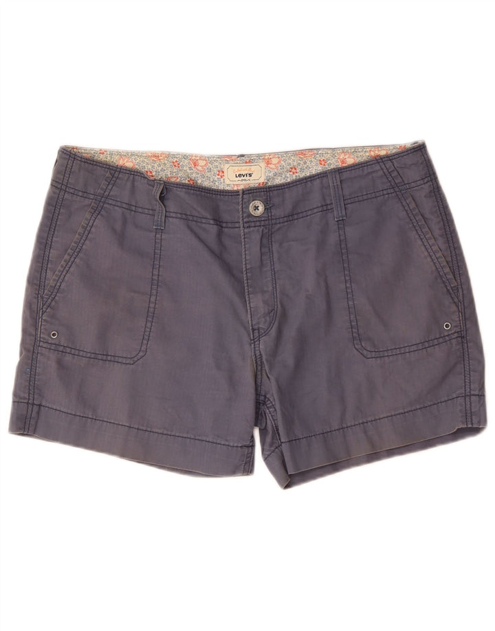 Γυναικείο σορτς Cargo Levi's US 12 Large W36 Μπλε βαμβακερό