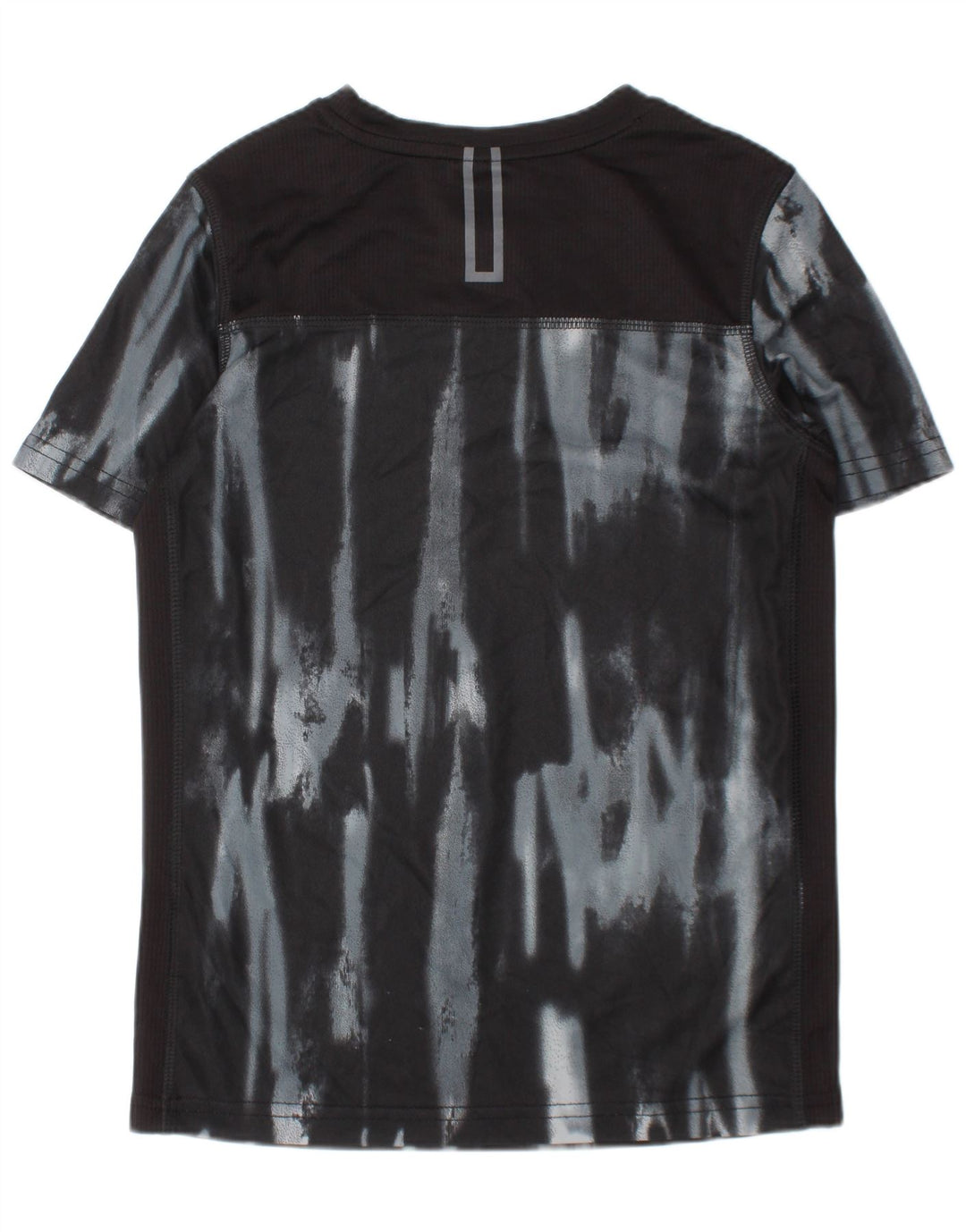 Russell Athletic Boys T-shirt Top 7-8 ετών Medium Black Tie Dye Polyester