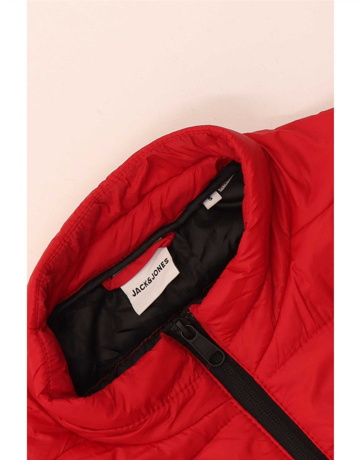 Jack & Jones Ανδρικό μπουφάν με επένδυση UK 36 Small Red