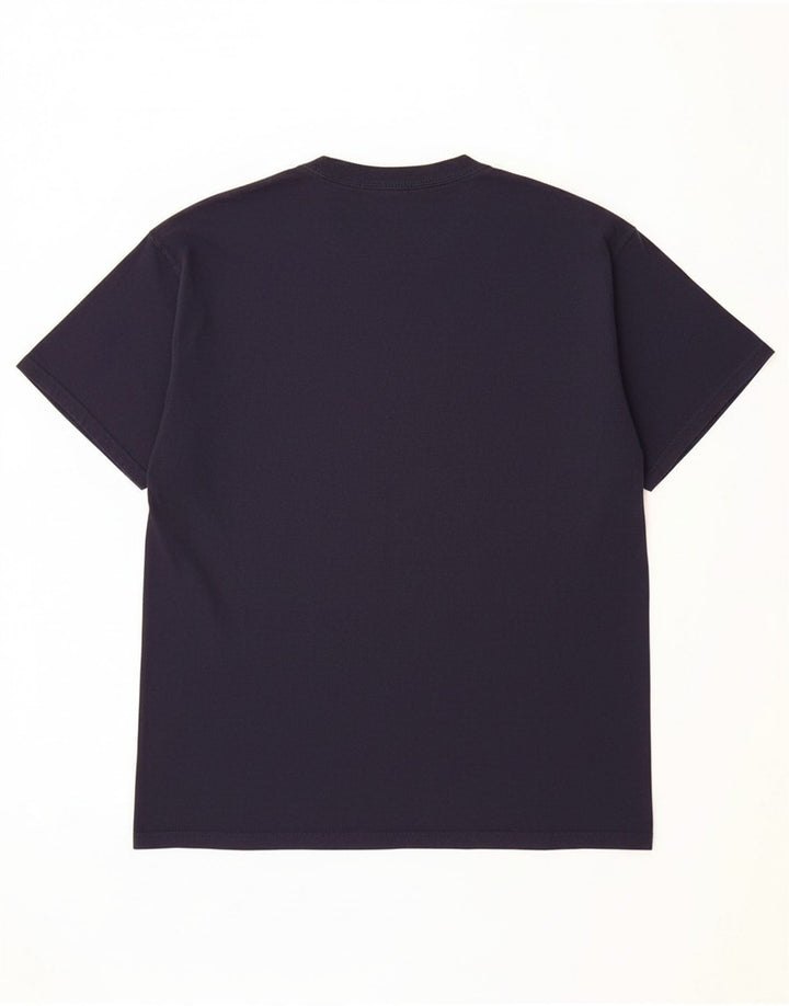 CHAMPION Mens T-Shirt Top XL Navy Blue Cotton