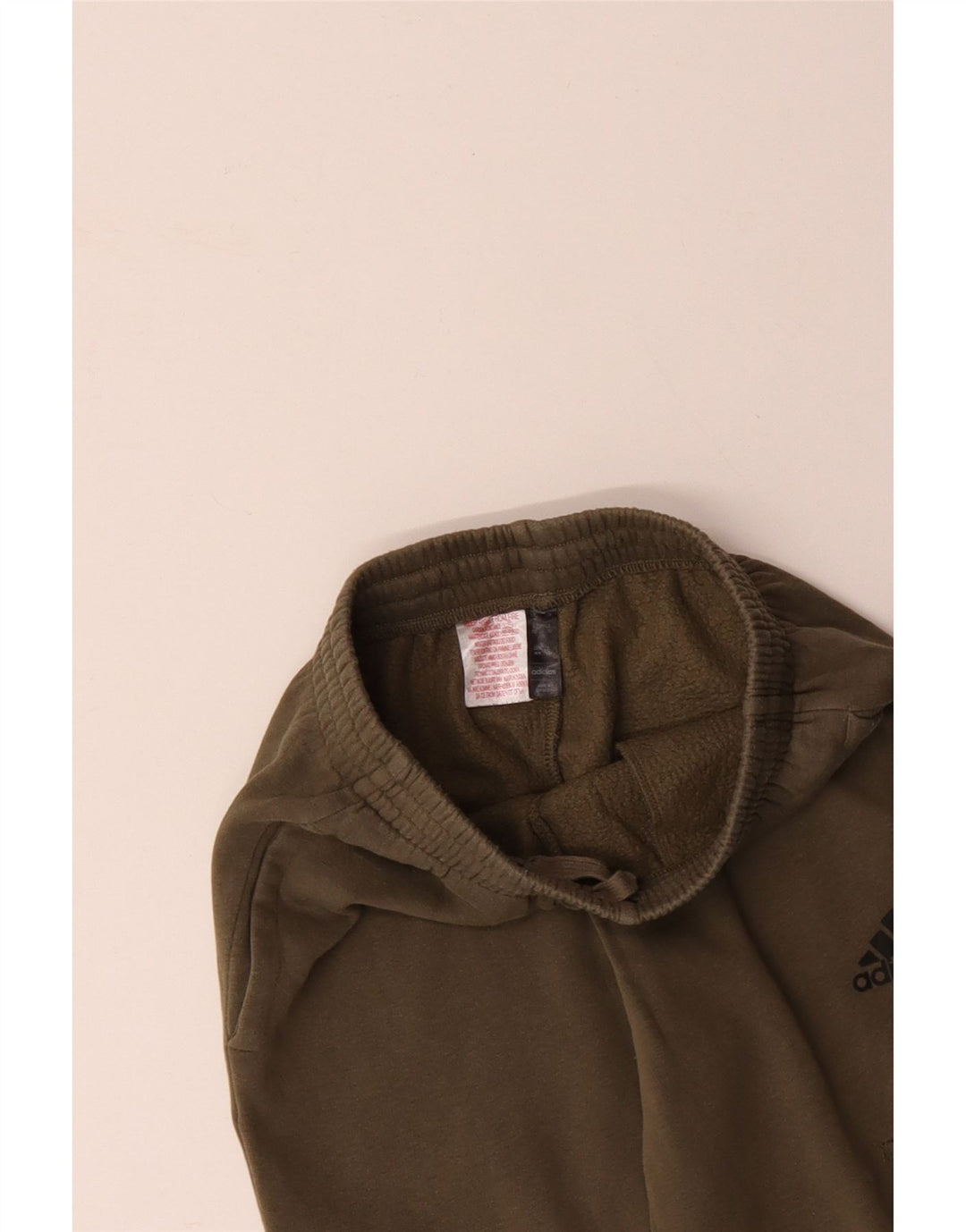 ADIDAS Boys Cargo αθλητική φόρμα παντελόνι Joggers 11-12 ετών Khaki Cotton