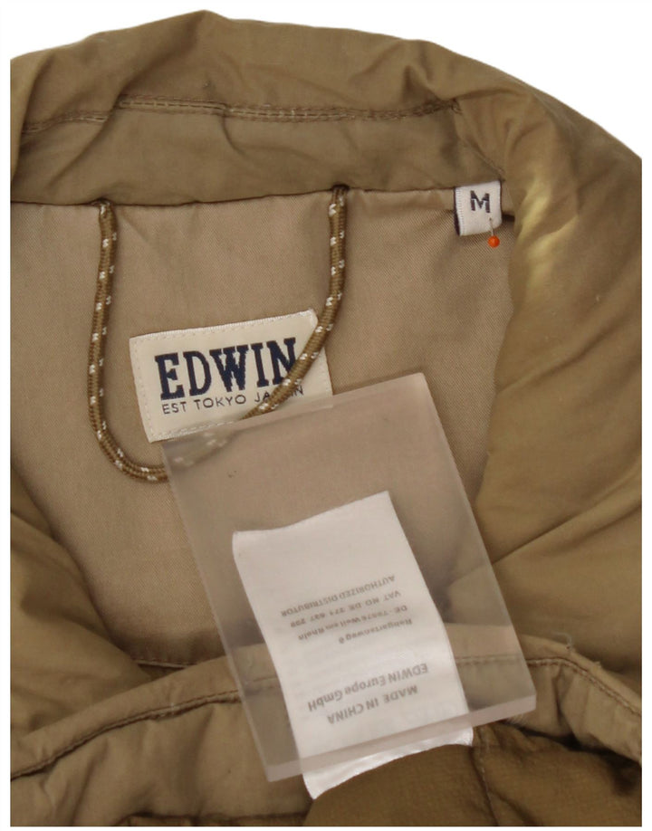 Ανδρικό παλτό EDWIN padded UK 38 Medium Beige Cotton