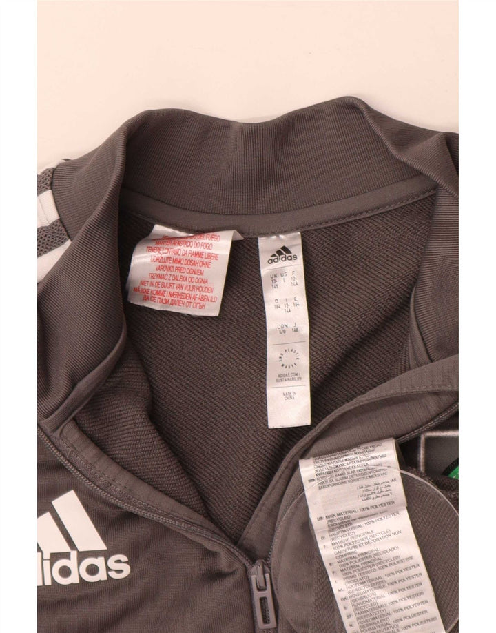 Adidas Boys Graphic Pullover αθλητική φόρμα 13-14 ετών γκρι