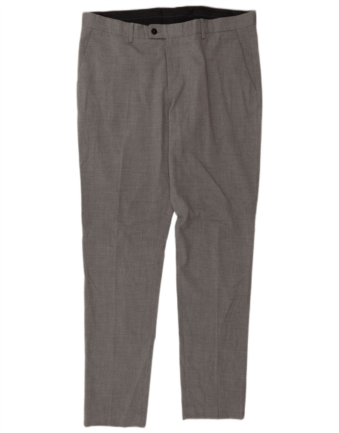 Ανδρικό παντελόνι Zara Slim Suit EU 46 XL W36 L33 Grey Polyester