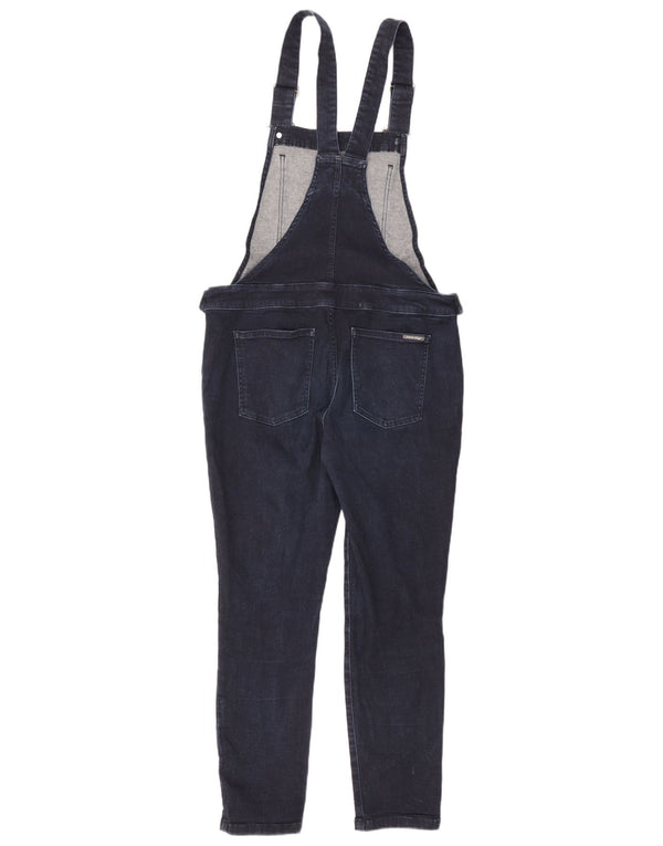 White Stuff Γυναικεία Dungarees Slim Jeans UK 12 Medium W34 L27 Navy Blue