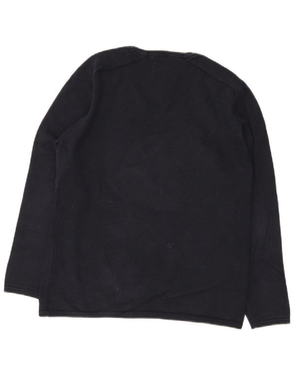 Πουλόβερ Zara Boys V-Neck Jumper 11-12 ετών Μαύρο