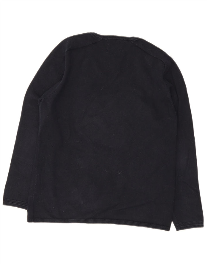 Πουλόβερ Zara Boys V-Neck Jumper 11-12 ετών Μαύρο