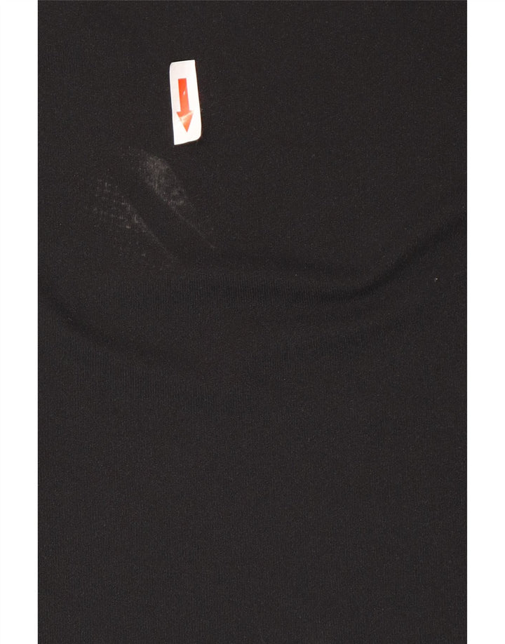 Ανδρικό κοντομάνικο T-Shirt Adidas κανονικό Top Medium Black Colourblock