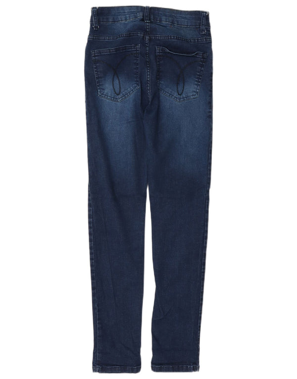 Calvin Klein Γυναικεία Skinny Jeans EU 38 Small W24 L27 Μπλε βαμβακερό