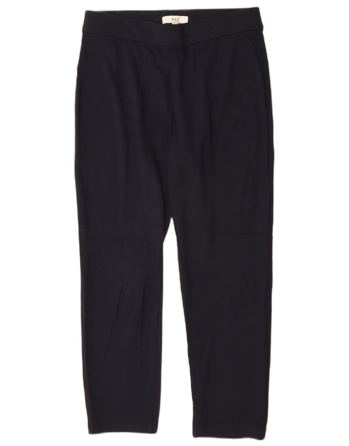 Γυναικεία κολάν Marks & Spencer UK 12 Medium Navy Blue Viscose