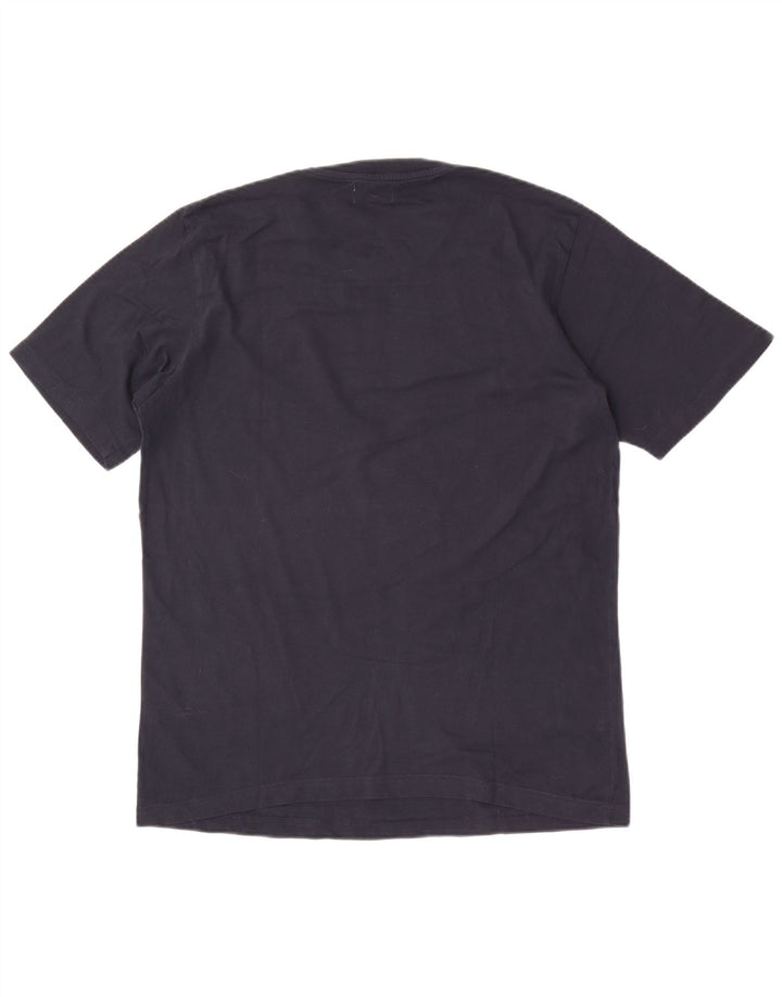 Ανδρικό T-Shirt Kappa Top Large Navy Blue από βαμβάκι