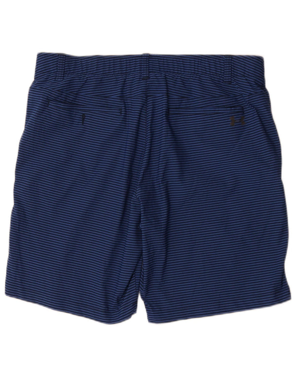 Ανδρικό σορτς Chino Heat Gear Under Armour W38 XL με μπλε ρίγα