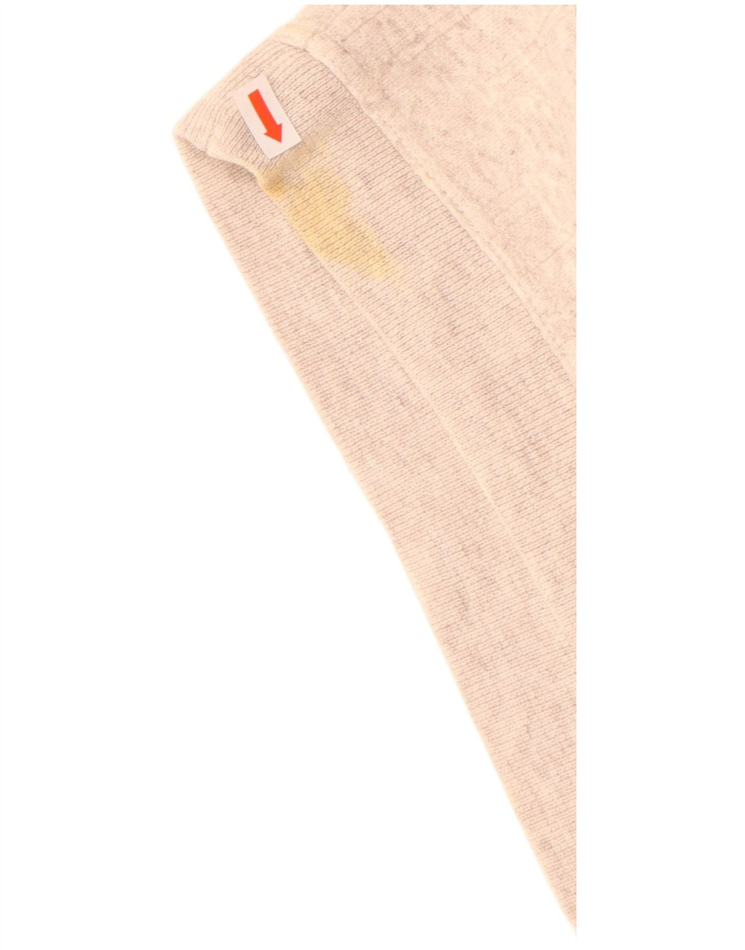 Ανδρικό πουλόβερ με λαιμόκοψη VINTAGE 2XL Μπεζ