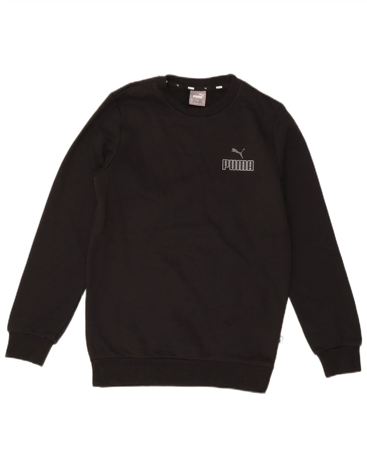 Ανδρικό γραφικό φούτερ Puma Jumper XS Μαύρο βαμβακερό