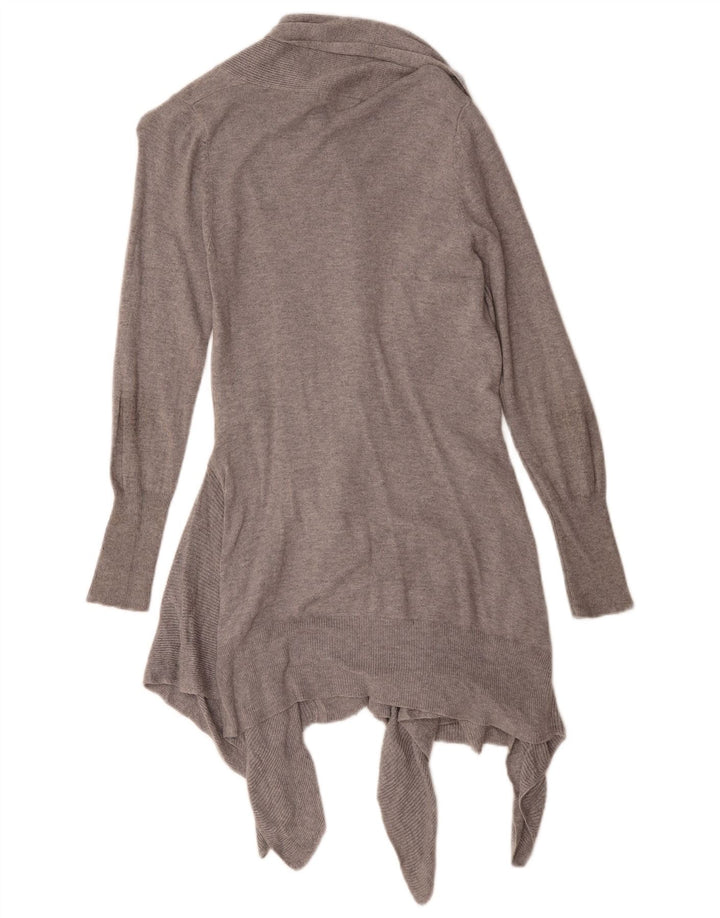 Marks & Spencer Γυναικείο πουλόβερ Longline Cardigan UK 6 XS Grey
