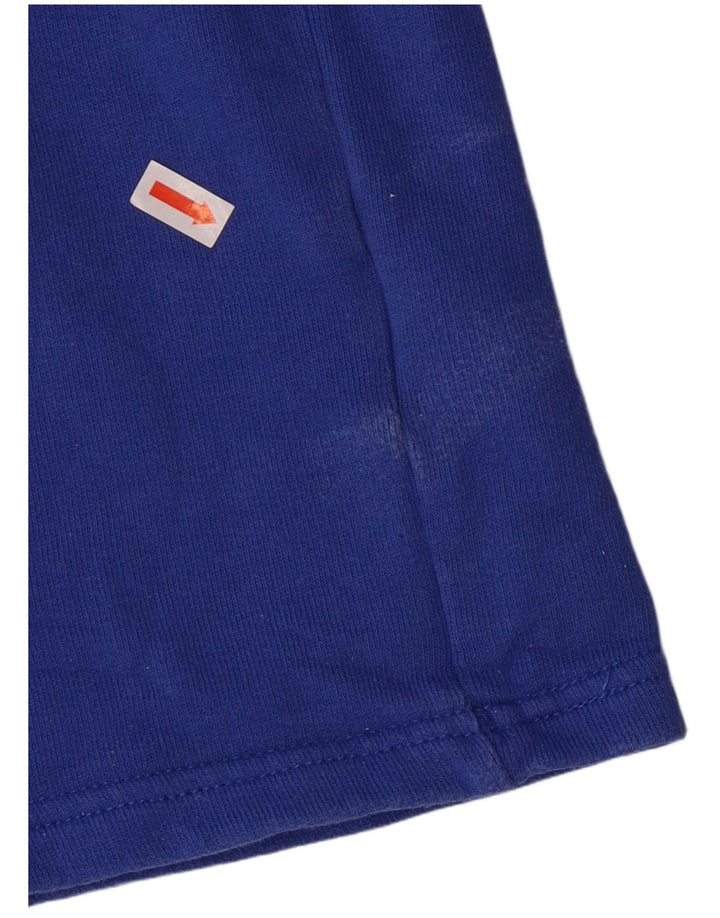 Ανδρικό φούτερ Reebok Graphic 1/4 με φερμουάρ, μεσαίο μπλε βαμβακερό