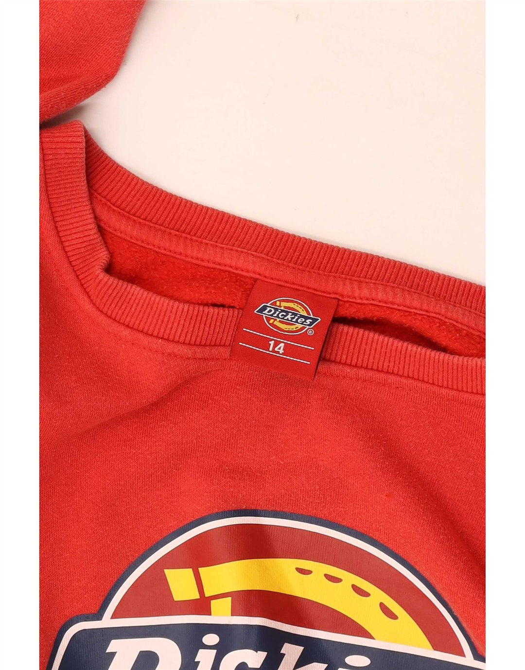 Dickies Boys Graphic Φούτερ Jumper 13-14 ετών Κόκκινο