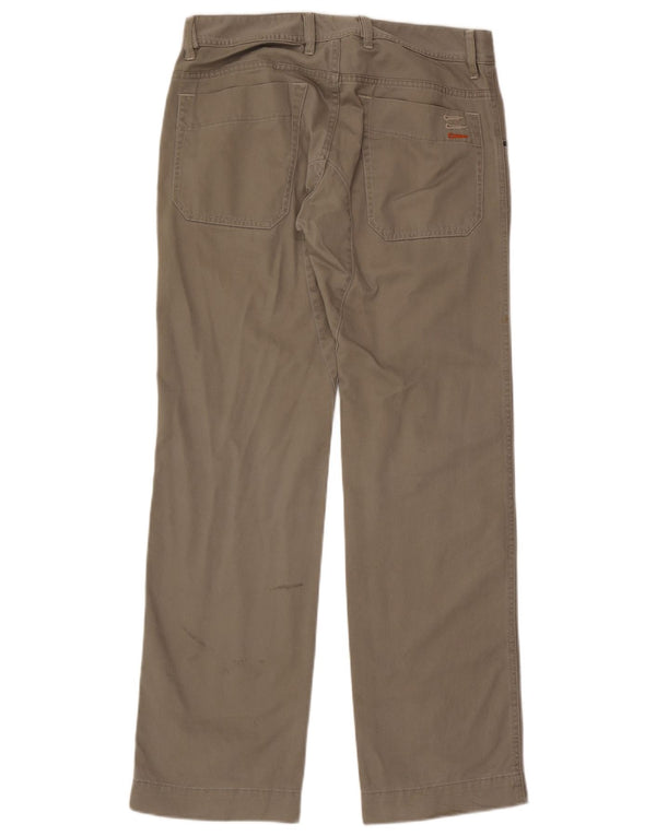 Ανδρικό ίσιο casual παντελόνι DIESEL W32 L33 Γκρι βαμβακερό