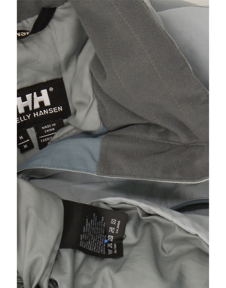 HELLY HANSEN Γυναικείο μπουφάν με κουκούλα αντιανεμικό UK 14 Medium Blue Nylon