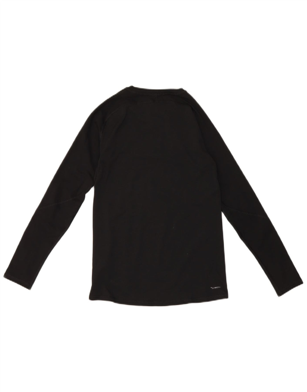 Adidas Boys Climacool Top μακριά μανίκια 13-14 ετών μαύρο πολυεστέρα