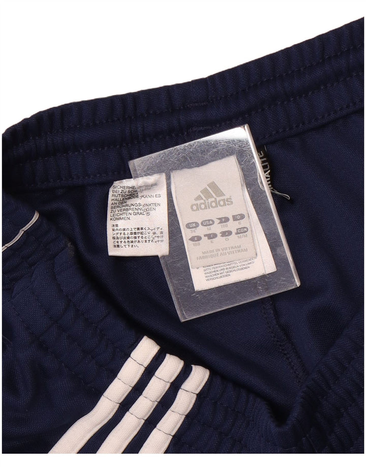 Ανδρική αθλητική φόρμα Adidas Climalite Παντελόνι Medium Navy Blue Colourblock