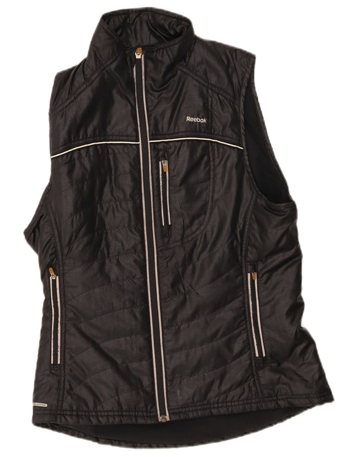Reebok Γυναικείο Gilet UK 14 Medium Black