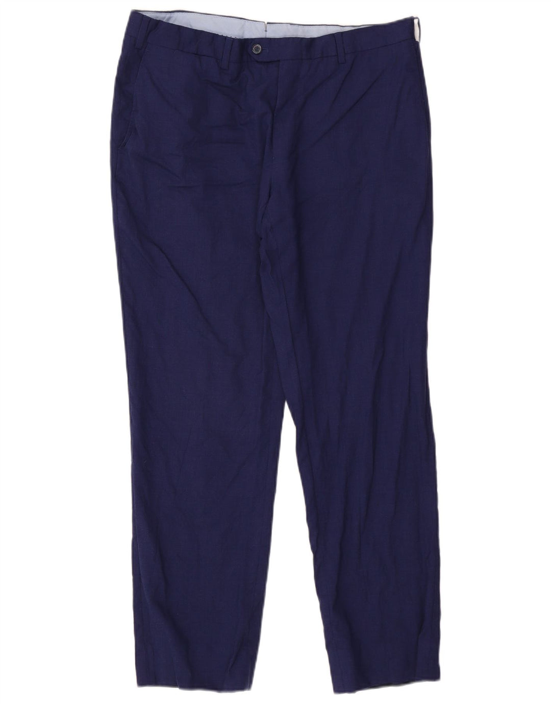 Ανδρικό ίσιο παντελόνι Massimo Dutti W34 L29 Navy Blue