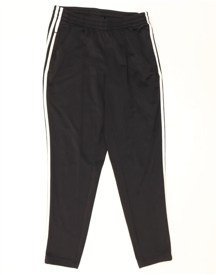 Γυναικεία φόρμα ADIDAS Παντελόνι UK 12/14 Μεσαίο Μαύρο Πολυεστέρας
