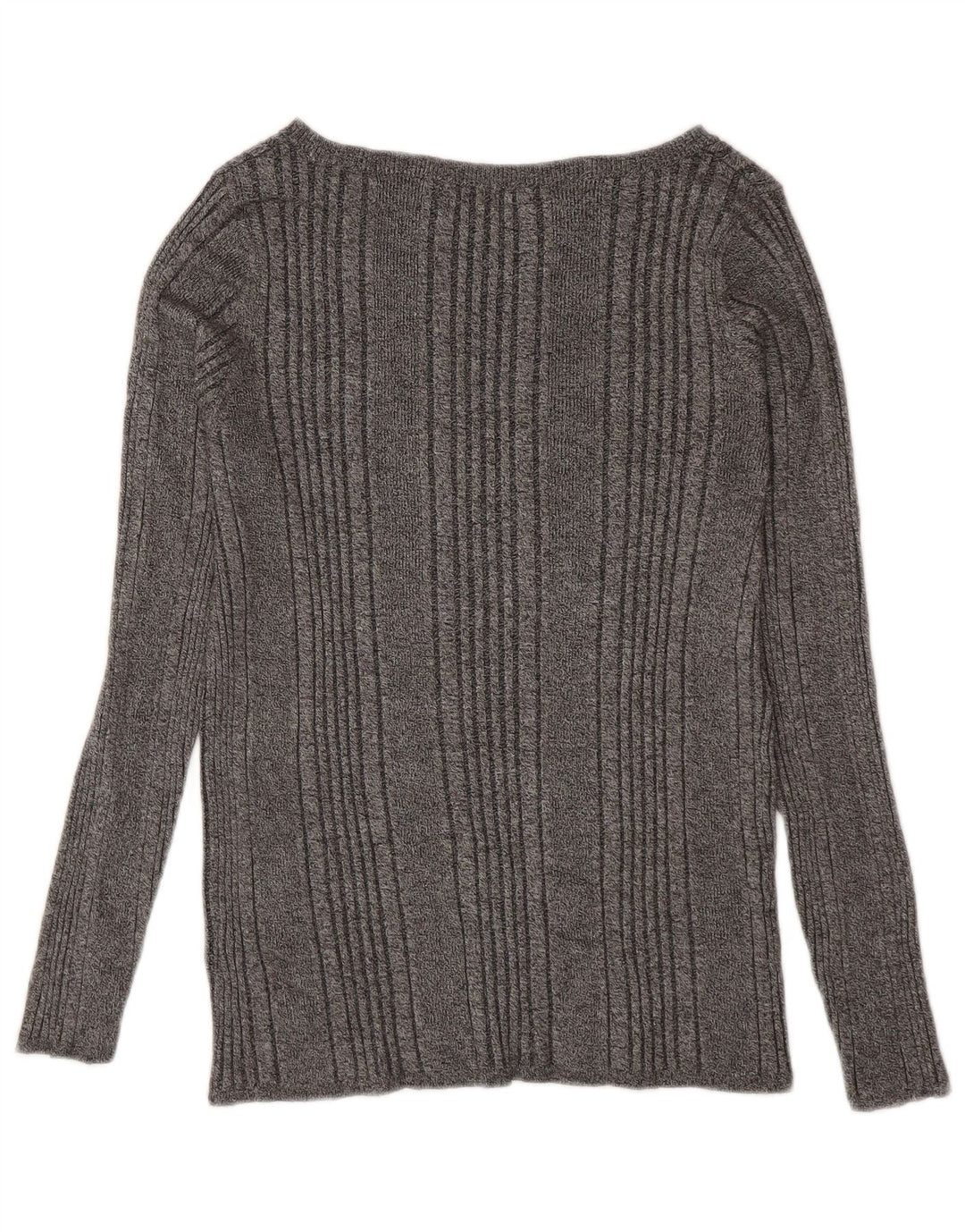 Marks & Spencer Γυναικείο τοπ μακρυμάνικο UK 18 XL γκρι βισκόζη
