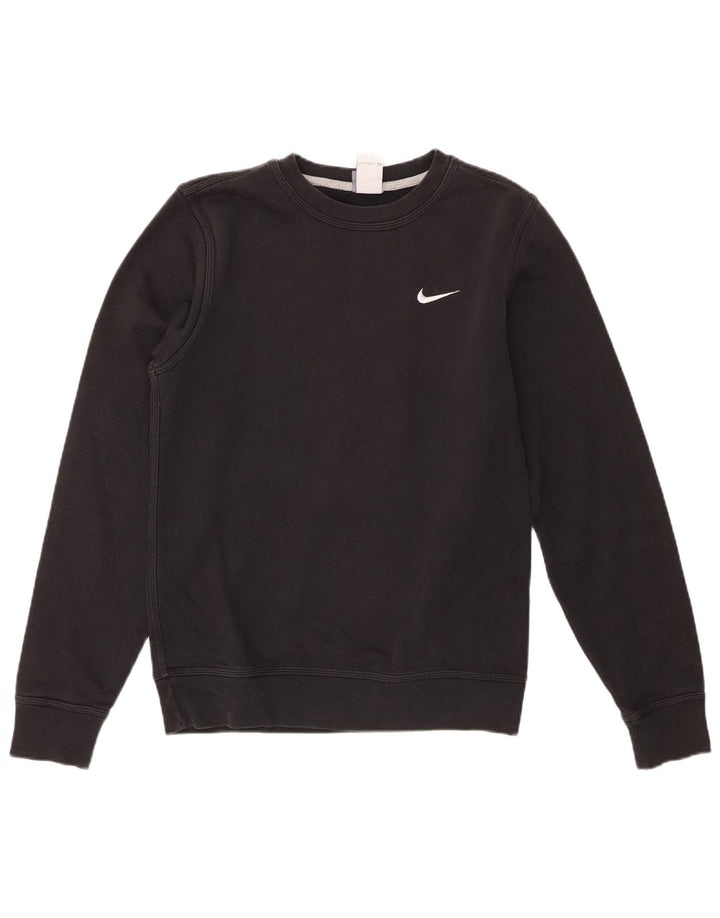 Ανδρικό φούτερ Nike Jumper Μικρό μαύρο βαμβακερό