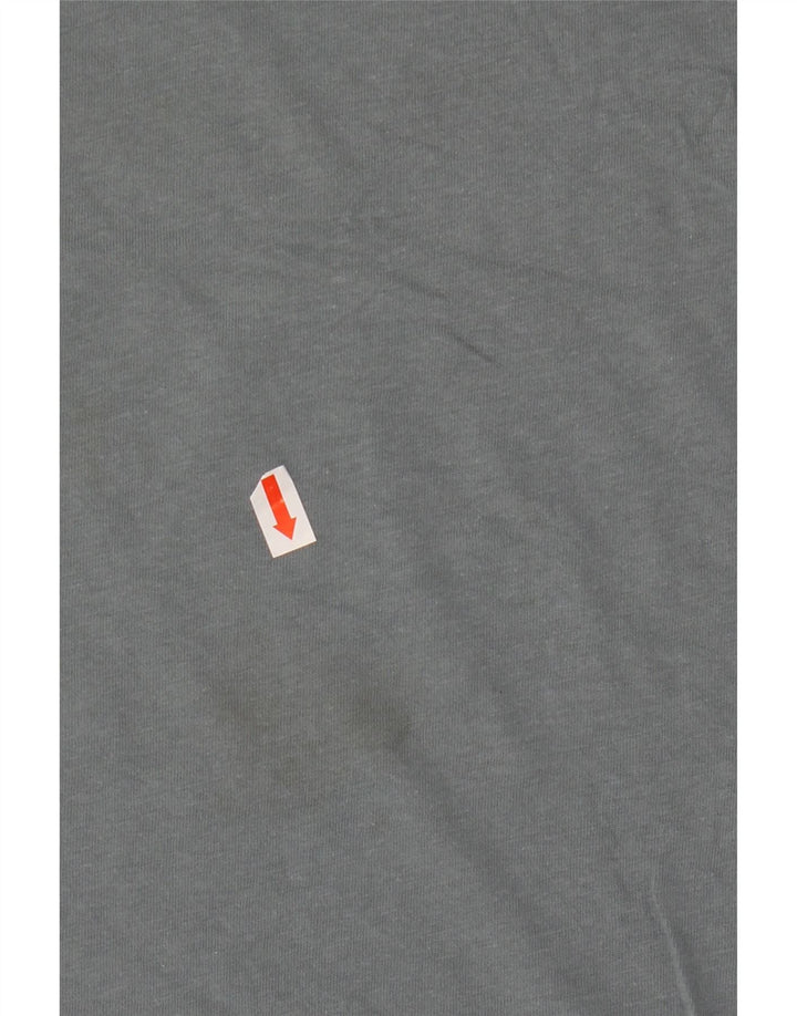 Γυναικείο γραφικό μπλουζάκι VOLCOM Top UK 16 μεγάλο μπλε βαμβακερό