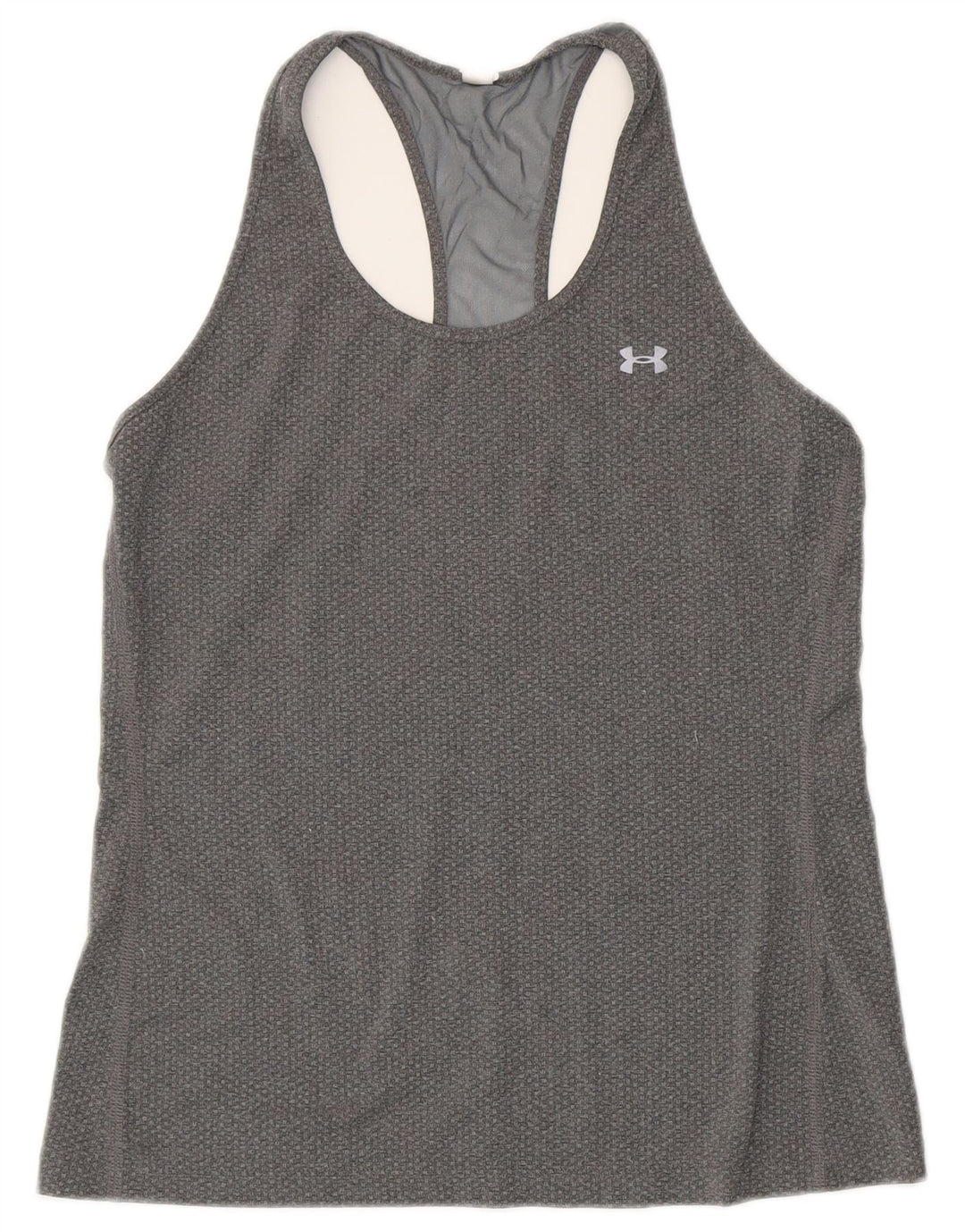 Under Armour Γυναικείο Heat Gear Vest Top UK 12 Medium Grey Polyester