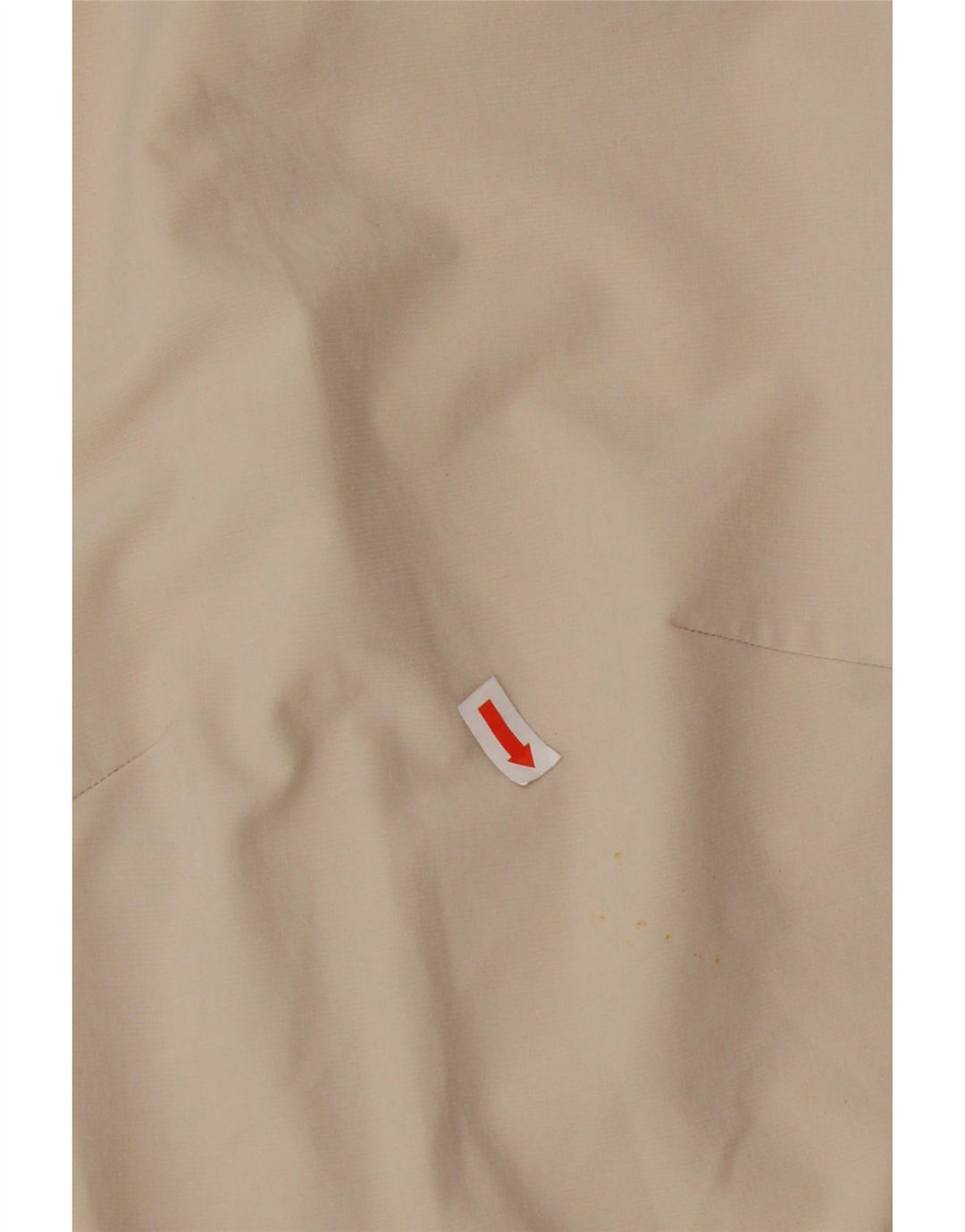 ADIDAS Mens Straight Casual Trousers W36 L34 Beige Polyester